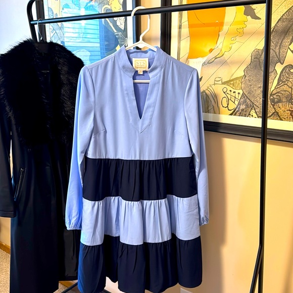 SAIL TO SABLE colorblock dress. Size XS. - Picture 2 of 4